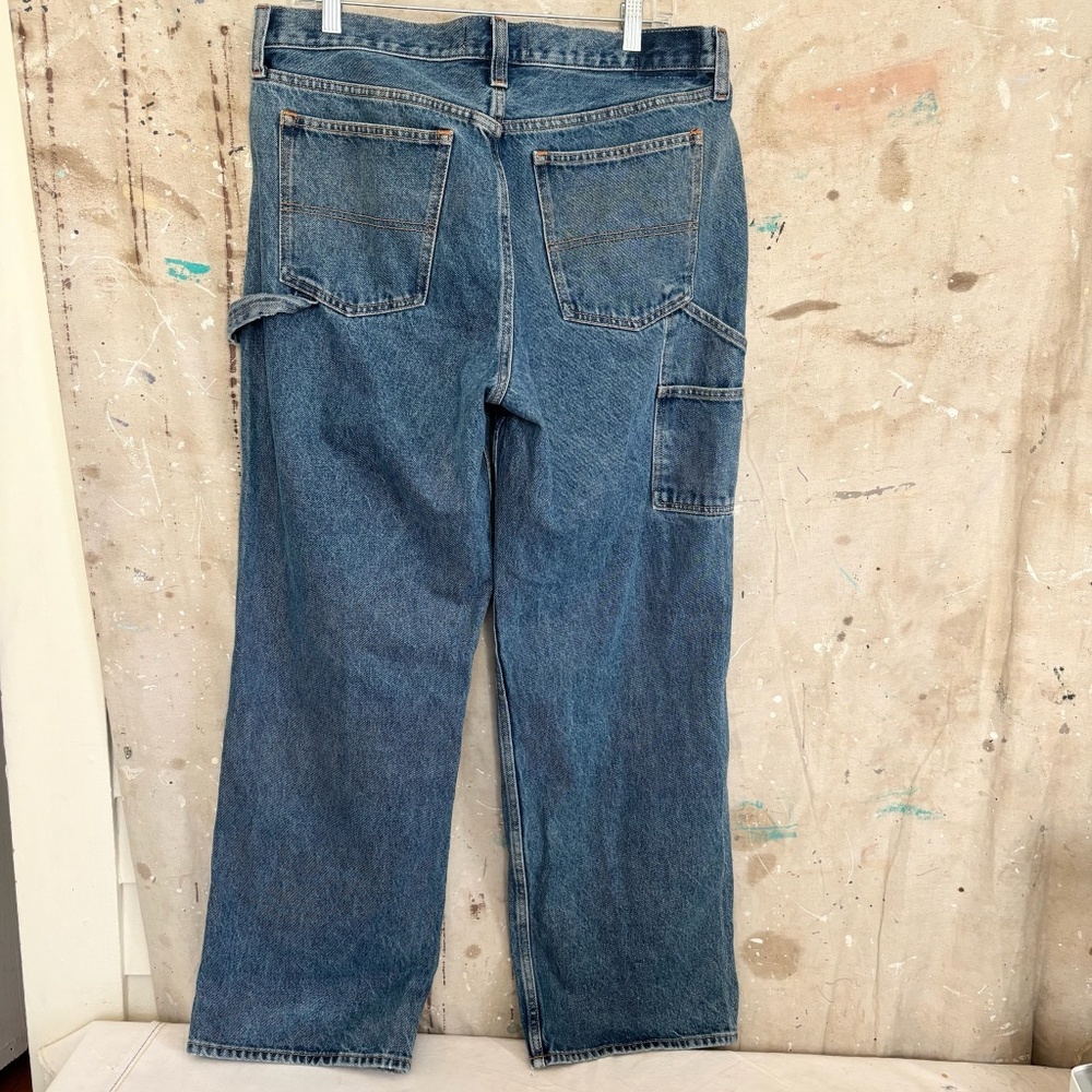 Abercrombie Mid Rise Slouchy Jean Double Knee - Picture 5 of 5